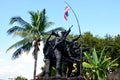 Military monument ThaiÃ¢â¬âLaotian Border war or Rom Klao wars